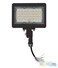 NUWATT 50W LED Flood Light 3CCT 3000K4000K5000K Selectable IP65 Waterproof Lighting Adjustable Knuckle Mount 7050LM 010V Dimmable 120277V Outdoor Security Floodlight for Yard Bronze UL