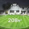 SANSI Upgraded 25W Motion Sensor Outdoor Lights 3000LM Flood Lights Outdoor 5000K Dusk to Dawn Security Light 4 Modes 320Wide Angle Illumination Super Bright for Garage Yard Patio Wired Not Solar