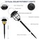 Springwind 10 Pack Solar Pathway Lights Outdoor Bright Solar Powered Garden Light with 3000K Warm LED Auto OnOff Waterproof Path Lights Decorative Landscape Lighting for Yard Patio Walkway Driveway