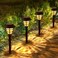 Springwind 10 Pack Solar Pathway Lights Outdoor Bright Solar Powered Garden Light with 3000K Warm LED Auto OnOff Waterproof Path Lights Decorative Landscape Lighting for Yard Patio Walkway Driveway