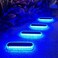 Lacasa Solar Deck Lights 4 Pack 40LM Solar Powered Step Lights Blue Light LED Dock Light Outdoor InGround Lights IP68 Waterproof Auto ONOff for Garden Stairs Driveway Pathway Lighting