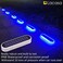 Lacasa Solar Deck Lights 4 Pack 40LM Solar Powered Step Lights Blue Light LED Dock Light Outdoor InGround Lights IP68 Waterproof Auto ONOff for Garden Stairs Driveway Pathway Lighting