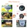 LETMY Solar Pathway Lights Outdoor 6 Pack 2X Brighter Solar Lights Outdoor Waterproof Taller Pathway Light with Larger Panel Auto OnOff Up to 12Hrs Driveway Light for Yard Outside Patio Path Lawn