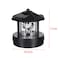 CALIDAKA Solar Powered Lighthouse Garden Light413 x 433 in 360 Rotating LED Beacon IP44 Waterproof Outdoor Decor Statue for Yard Lawn Patio Balcony