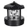 CALIDAKA Solar Powered Lighthouse Garden Light413 x 433 in 360 Rotating LED Beacon IP44 Waterproof Outdoor Decor Statue for Yard Lawn Patio Balcony