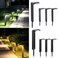 Sunvivolighting Sunvivo Solar Path Lights2 ModesCold White or Warm WhiteBright Solar Path Light Outdoor WaterproofPerfect Elegant Guide Light or Deco for YardGardenLawnSidewayDrivewayOutdoor Event8Pac