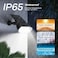 Linkind Solar Lights Outdoor Waterproof IP65 StarRay DusktoDawn Outdoor Solar Lights 3 Lighting Modes Solar Spot Lights Outdoor for Garden Yard Landscape Daylight 6 Pack