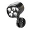 Ottymer Battery Powered Outdoor Motion Sensor Light 600LM 6000K Waterproof WideAngle Detection Auto OnOff LED Security Light for Garage Yard Front Door Stair and Driveway Black2 Pack