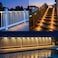 Herzila 8 Pack Solar Deck Lights Outdoor Solar Step Lights Waterproof Led Lights3000K Warm White Auto DusktoDawn Low Profile for Deck Steps Fence Patio