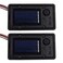 AQEENURA Battery Box Solar Lantern Light Replacement Parts Top for Outdoor Hanging Lanterns Container Home Solar Lamp Hanging Lantern Led Accessories DIY Garden Decor 2PCS