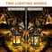 Ollivage Solar Lanterns Outdoor Waterproof Hanging Solar Lanterns Garden Lights Solar Powered Flame Lights LED Lights for Patio Pathway Deck Yard 2 Pack
