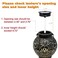 ORIGARDEN SolarLantern Waterproof Lights Replacement Top Garden Decor Outdoor Lighting Decorative Patio Lighting Solar Replacement Top 2pack 276 inch