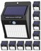 kolpop 10 Pack Outdoor Solar Lights 3 Modes100LED Wireless Solar Security Lights with Motion Sensor IP65 Waterproof Suitable for Front Door Backyard Garage Deck