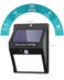 kolpop 10 Pack Outdoor Solar Lights 3 Modes100LED Wireless Solar Security Lights with Motion Sensor IP65 Waterproof Suitable for Front Door Backyard Garage Deck