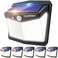 CLAONER Solar Lights Outdoor 128 LED6 Packs Solar Motion Sensor Lights 3 Working Modes Outdoor Lights with 270 Wide Angle Wireless IP65 Waterproof Security Light for Fence Patio Cold White