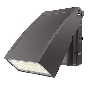 HYPERLITE Wall Pack Light 100W 13000LM ETL Approved Full Cutoff Adjustable LED Wall Packs Outside Lighting Commercial for Driveway Warehouse Shed Alley Patio Entrance 400W MatelHalide Replacement