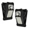 Tryme 45LEDs Solar Lights Outdoor Clip Motion Sensor Lights 3 Modes 3 Mounting Ways IP65 Waterproof Security Light for Chain Link Fence Camping Gate 2 Pack