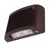 Nicor EOF Series Bronze Outdoor LED Full Cutoff Emergency Wall Pack with Photocell 5000K EOF1MV5KBZP