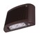 Nicor EOF Series Bronze Outdoor LED Full Cutoff Emergency Wall Pack with Photocell 5000K EOF1MV5KBZP