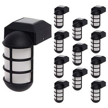 GreenLighting Solar Post Cap Lights Marina 4x4 Solar Post Cap Lights LED Waterproof 12 Pack