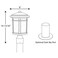 Progress Lighting P642431 TraditionalCasual 1100W Med Post Lantern Black