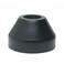 Solus SB2410BK Base Cover for Standard 3 Outdoor Light Post Decorative Die Cast Aluminum Hides Surface Mount Black Single Pack