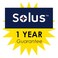 Solus SB2410BK Base Cover for Standard 3 Outdoor Light Post Decorative Die Cast Aluminum Hides Surface Mount Black Single Pack