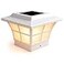 Classy Caps SL079W Prestige Solar Post Cap White HighPerformance Solar LED Lights fits 35x35 4x4 Posts Durable PVC Vinyl Construction WeatherResistant Ideal for Decks Fences