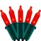 YULETIME 200 Red LED Christmas Lights 66 ft Green Wire UL String Light