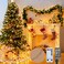 Brightown Christmas Tree Cluster Lights 2000 LED 100 Ft Firecrackers String 12 Modes Timer Remote Waterproof Plugin Twinkle Fairy for Outdoor Xmas Tree Garland Party