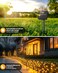 Brightown 2 Pack Solar String Lights Outdoor Waterproof 92Ft 240 LED Solar Lights Outdoor with 8 Modes Outdoor Light Solar Powered for Patio Yard Tree Garden Party Decorations Warm White