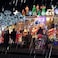 Dazzle Bright Fairy Lights Battery Operated 2 Pack Total 40FT 120LED Silver Wire Waterproof Battery Operated String Lights Christmas Decorations for Indoor Outdoor Bedroom Yard Decor White