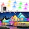 DeckTok Permanent Outdoor Lights Pro 100ft RGBWW 60LM TripleLED Smart Lights Outdoor Decorations with 79 Scene Modes IP67 Waterproof Work with Alexa Google Assistant