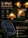 ITICdecor Solar Bee String Lights 30 LED 8 Modes Cute Bee Light Waterproof Outdoor Lights Starry Fairy Lights Wedding Home Garden Patio Party Christmas Tree Decoration