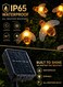 ITICdecor Solar Bee String Lights 30 LED 8 Modes Cute Bee Light Waterproof Outdoor Lights Starry Fairy Lights Wedding Home Garden Patio Party Christmas Tree Decoration