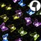 Joyathome Butterfly Decorative Solar String Lights 177ft 36 Led Outdoor Waterproof Garden Lights for Home Yard Decoration Cool White