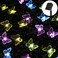 Joyathome Butterfly Decorative Solar String Lights 177ft 36 Led Outdoor Waterproof Garden Lights for Home Yard Decoration Cool White