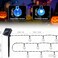 L LAMPOP 20 LED Decorations Crystal Globe Solar String ExtraBright Outdoor Lights with 8 Lighting Modes Waterproof Solar Powered Patio Hanging Light for Garden Yard Porch Wedding Party DecorBlue