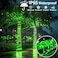 LairtPOW Solar Rope Lights 39FT 100LEDs Outdoor Solar Strip LightsIP65 Waterproof Outdoor Led String Lights with 8 Lighting Modes for Garden Yard Christmas Holiday Palm Tree Decoration Green