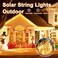 LIGHTOP Solar String Lights Outside Fairy Lights Outdoor Waterproof Copper Wire 2 Pack 33FT 100LED for Garden Decoration Wedding Party Terrace Yard Tree Patio Warm White