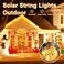 LIGHTOP Solar String Lights Outside Fairy Lights Outdoor Waterproof Copper Wire 2 Pack 33FT 100LED for Garden Decoration Wedding Party Terrace Yard Tree Patio Warm White