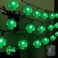 LJLNION St Patricks Day String Lights Outdoor 50 LED 16 FT Shamrocks Decorative Green Leaf Lights Battery Operated 8 Lighting Modes Timer Waterproof for Home Garden Party Decoration 2 Pack