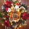 LOENDE Christmas Lights with Timer Battery Operated String Lights 100 LED 8 Modes String Lights Clear Mini Light Set for Wedding Party Home Garden Wreath Waterproof Warm White