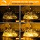 Mlambert 3 Pack 33FT Fairy Lights Battery Operated with Remote and Timer Waterproof Dimmable 8 Modes 100 LEDs Twinkle Lights for Indoor Outdoor Decor