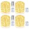Mlambert 4Pack 160FT 480LED Fairy Lights Battery Operated with Remote Timer Waterproof Twinkle Light 8 Modes for Indoor Outdoor Decor Warm White