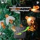 oopswow Solar String Lights Outdoor 2Pack 30LED Honey Bees Fairy Lights 8 Modes Cute Bee Lights Waterproof for Garden Fence Patio Yard Tree Xmas DecorationsWarm White