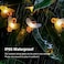 oopswow Solar String Lights Outdoor 2Pack 30LED Honey Bees Fairy Lights 8 Modes Cute Bee Lights Waterproof for Garden Fence Patio Yard Tree Xmas DecorationsWarm White