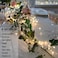 VOOKRY 10 Strands 200 LEDs Hanging Twinkle Fairy Lights Battery Operated with Remote Waterproof Waterfall Vine String Lights Silver Wire Branch Lights with Timer for Outdoor DIY Watering Can Lights