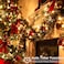 ZAIYW 2 Pack Each 23ft 70 LED Christmas Lights Battery Operated with Timer 8 Modes Mini String Lights Waterproof Christmas Lights for Outdoor Tree Xmas Garland Decoration Warm White