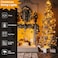 ZAIYW 2 Pack Each 23ft 70 LED Christmas Lights Battery Operated with Timer 8 Modes Mini String Lights Waterproof Christmas Lights for Outdoor Tree Xmas Garland Decoration Warm White